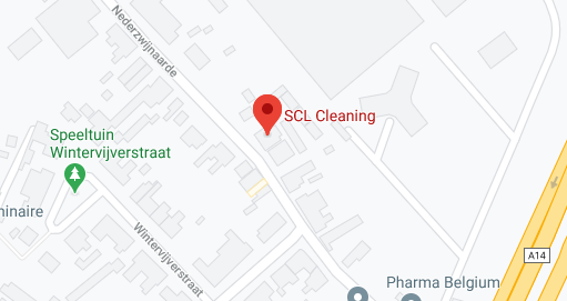 Foto van een map waar de locatie van S.C.L. Cleaning op aan geduid staat